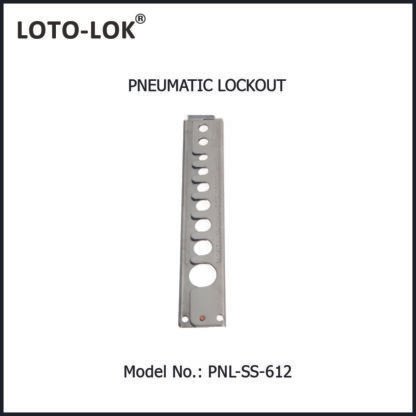 PNEUMATIC LOCKOUT, STAINLESS STEEL, PNL-SS-612